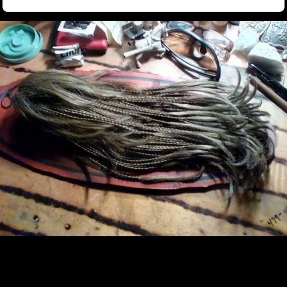 INH Brown Braided Claw Ponytail - Picture 4 of 5